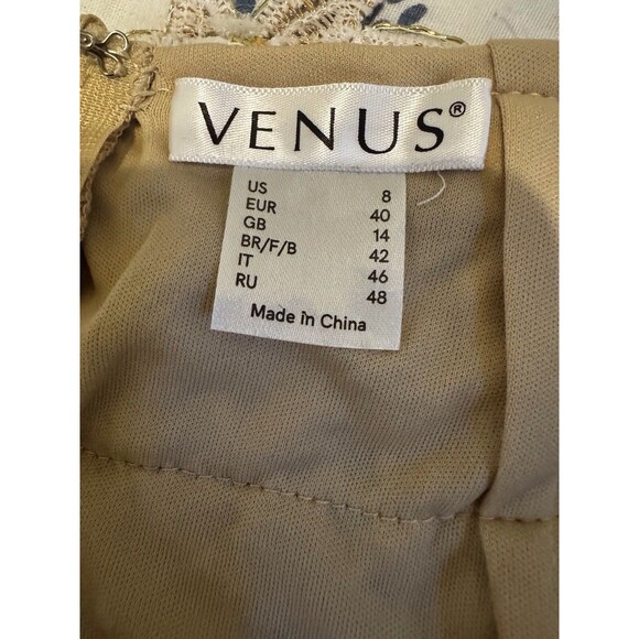 Venus Special Occasion Dress Lace design,cut out back Size 8 - Picture 9 of 9